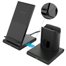 3 in 1 Bracket Magnetic Suction Wireless Charger