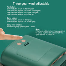 3 Speed Personal Portable Air Conditioning Desk Fan with Handle