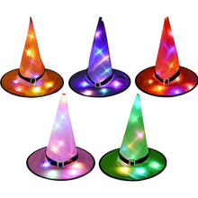 Halloween Decoration LED Witch Hats