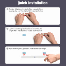 Rechargeable Motion Sensor LED Magnetic Cabinet Wardrobe Lights