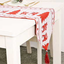 Christmas Table Runner with Tassel