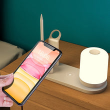3 IN 1 Fast Wireless Charger Dock with LED Lamp