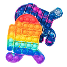 Rainbow Push Bubble Fidget Relax Toy