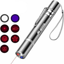 USB Rechargeable Interactive UV Laser Pointer Pen