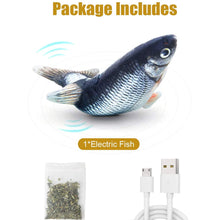 Mobile Cat Fish Kicking Realistic Interactive Exercise Cat Plush Toy