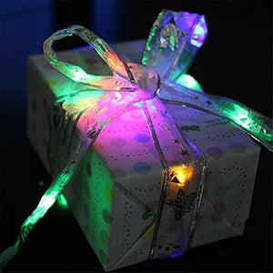 40 LED 4m Copper Wire Ribbon Bows Lights