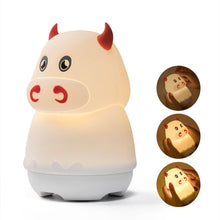 USB Rechargeable Silicone Animal Night Light and BT Speaker