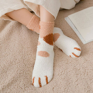 Winter Fluffy Cozy Warm Soft Plush Socks