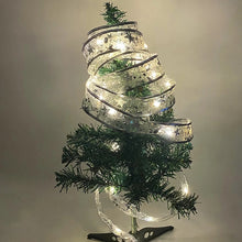 40 LED 4m Copper Wire Ribbon Bows Lights