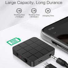 2 in 1 Rechargeable Portable Bluetooth Receiver and Transmitter