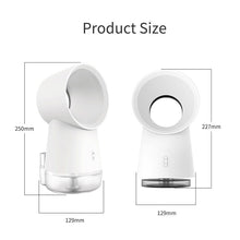 LED Bladeless Cooling Desktop Fan Mist Humidifier