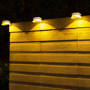 Solar Powered LED Gutter Fence Lights