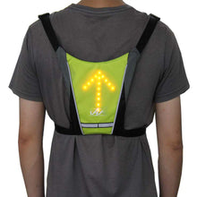 Wireless Turn Signal Light Riding Running Lighting Warning Vests