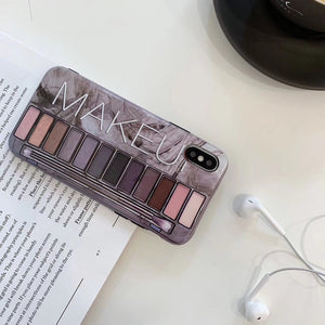 Eye Shadow Makeup Pallete Phone Case for iPhone