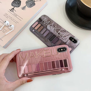Eye Shadow Makeup Pallete Phone Case for iPhone
