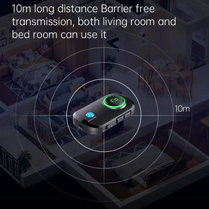 2-in-1 Bluetooth Car Audio Hands-free Call Receiver and Speaker