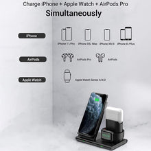 3 in 1 Bracket Magnetic Suction Wireless Charger