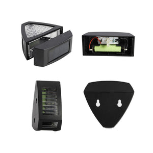Outdoor Solar Powered Decorative Wall Light