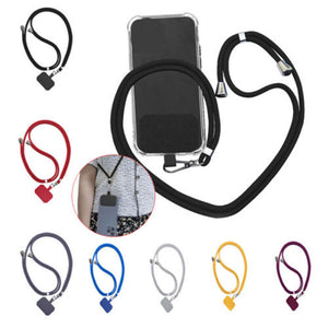 Anti-lost Universal Crossbody Nylon Patch Phone Lanyard