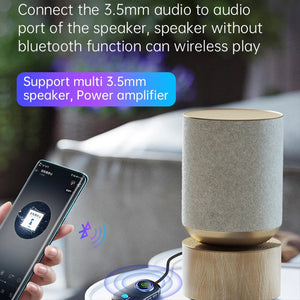 2-in-1 Bluetooth Car Audio Hands-free Call Receiver and Speaker
