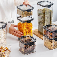 Stackable Kitchen Sealed Jar Plastic Food Storage Box