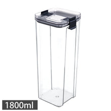 Stackable Kitchen Sealed Jar Plastic Food Storage Box
