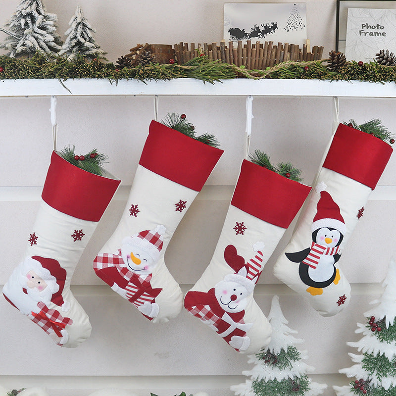 Christmas Stockings Fireplace Hanging Stockings Decor