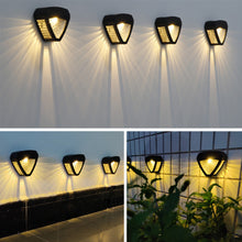 Outdoor Solar Powered Decorative Wall Light