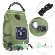 20L Outdoor Camping Hiking Portable Water Storage Shower Bag