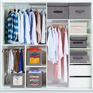 Visible Foldable Fabric Storage Boxes