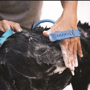 Pet Bathing Tool with Adjustable Bath Glove
