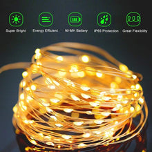 20M 200LEDs Solar String Lights Outdoor Garden Waterproof Lights with Color Options