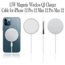 15W Magnetic Wireless QI Charger Cable for iPhone 12 Pro12 Mini 12 Pro Max 12