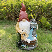 Garden Solar Gnomes Statues