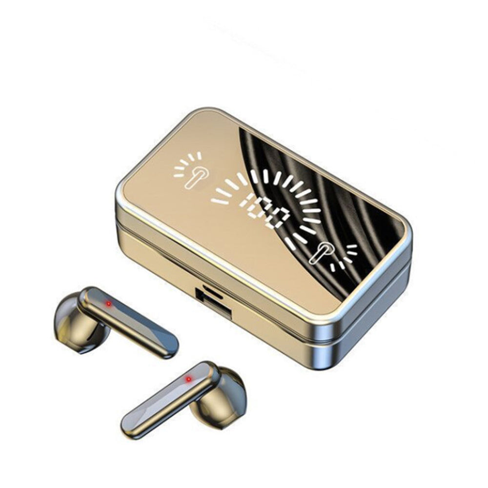 TWS Wireless Mirror Bluetooth Headphones with Charging Box