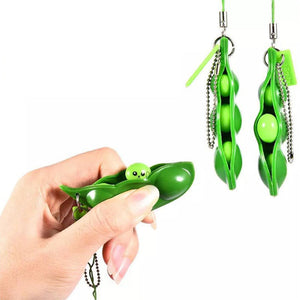 Beans Stress Keychain Toys