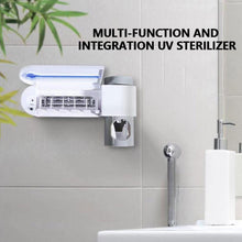 3 In 1 UV Toothbrush Sterilizer Automatic Toothpaste Squeezers Toothbrush Holder - Groupy Buy