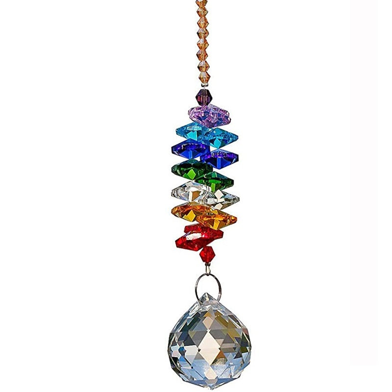 Chakra Suncatcher Hanging Bead Ornaments