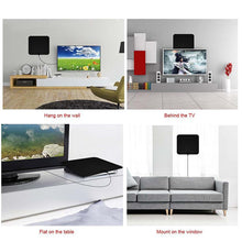 2020 Newest Indoor Amplified Digital TV Antenna 60 Miles Range Signal Booster for 4K Free Local Channels