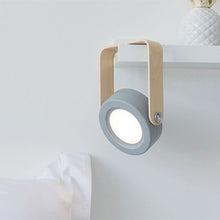 LED Retractable Folding Lamp Portable Wooden Night Light