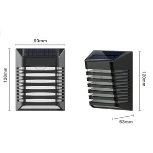 LED Solar Wall Sconce Lamp