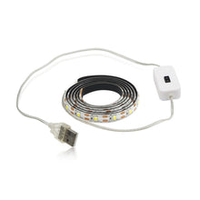 Hand Sweep Motion Sensor USB Rechargeable LED Light Strip for Bedroom, Kitchen, and Wardrobe