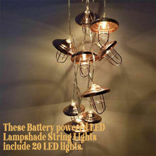 Retro Iron Rose Gold Outdoor LED Light