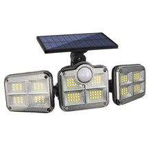 270° Wide Angle Three Head Motion Sensor Solar Lamp