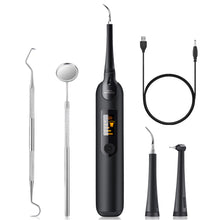 Waterproof USB Rechargeable Ultrasonic Whitening Tooth Stains with LED Screen