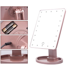 22 LED Light Vanity Mirror 360 Rotating Portable Mirror