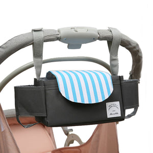 Non-Slip Stroller Organizer With Cup Holders