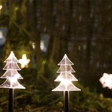 Pack of 5 Solar Powered Outdoor Decorative Stake Lights