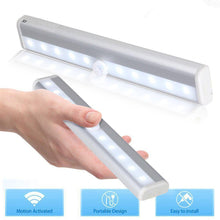 Smart Motion Sensor LED Night Light 6/10 LED Human Body Induction Detector for Home Bed Kitchen Cabinet Wardrobe Wall Lamp