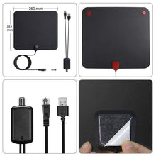 2020 Newest Indoor Amplified Digital TV Antenna 60 Miles Range Signal Booster for 4K Free Local Channels